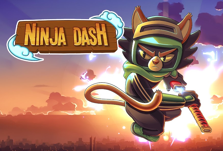 Ninja Dash Run - Offline Game Mod Ekran Görüntüsü 0