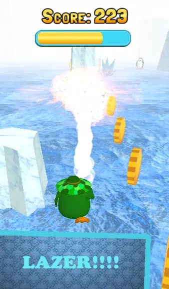 Penguin Run 3D ဖန်သားပြင်ဓာတ်ပုံ 2