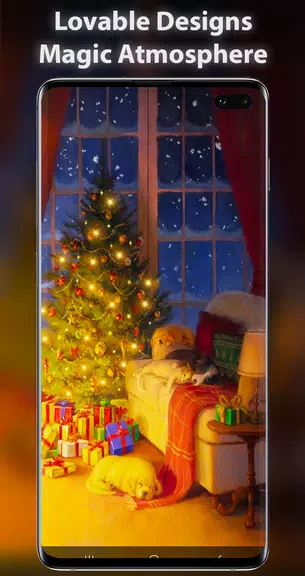 Snow Live Wallpaper 스크린샷 2