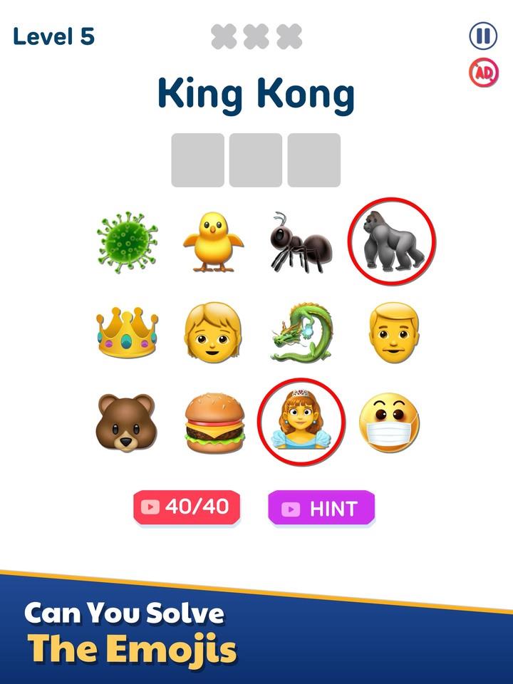 Emoji Quiz: Guess the Emoji 螢幕截圖 3