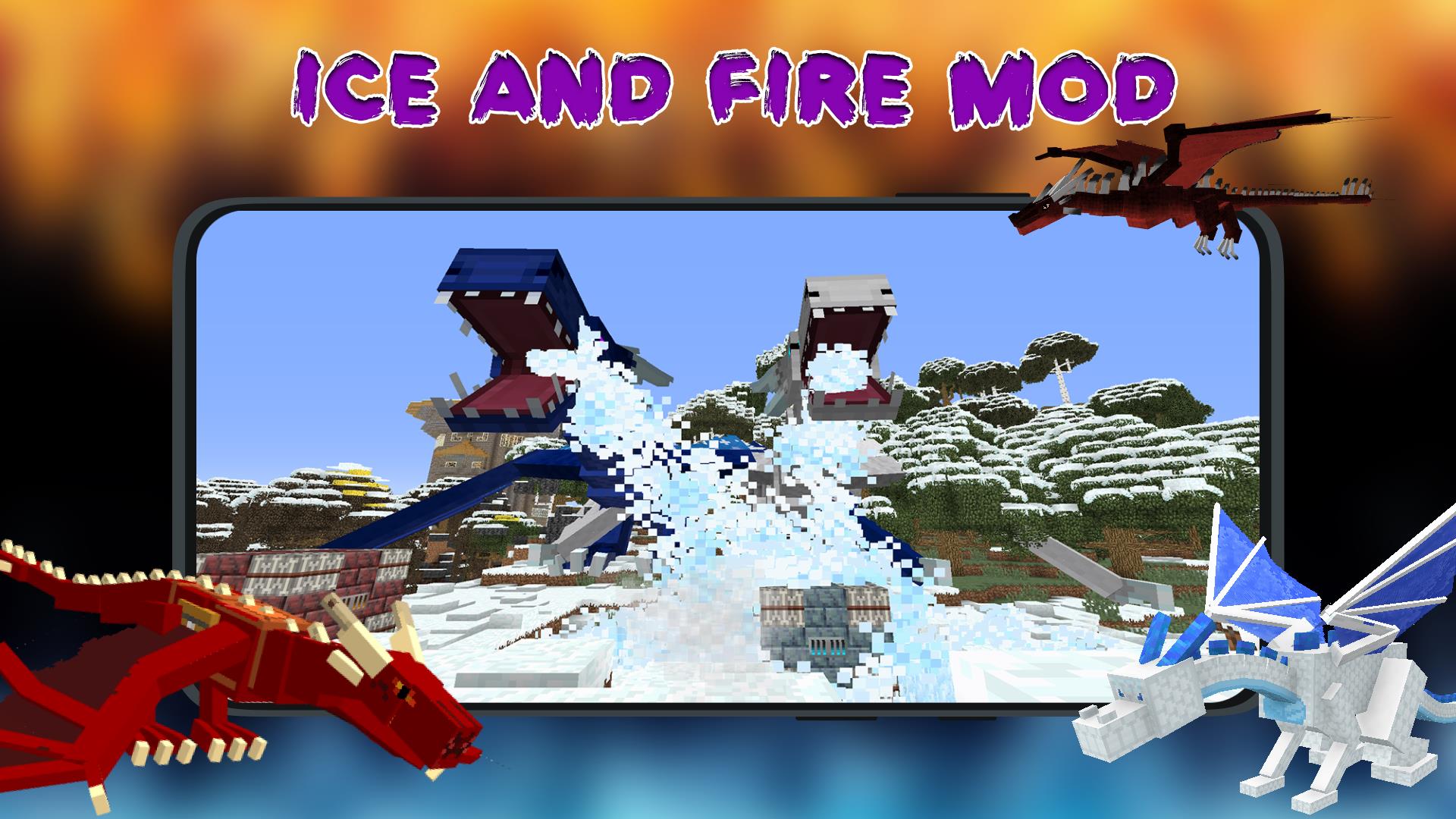 Ice and Fire Mod For Minecraft Ekran Görüntüsü 3
