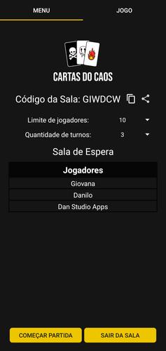 Cartas do Caos应用截图第1张