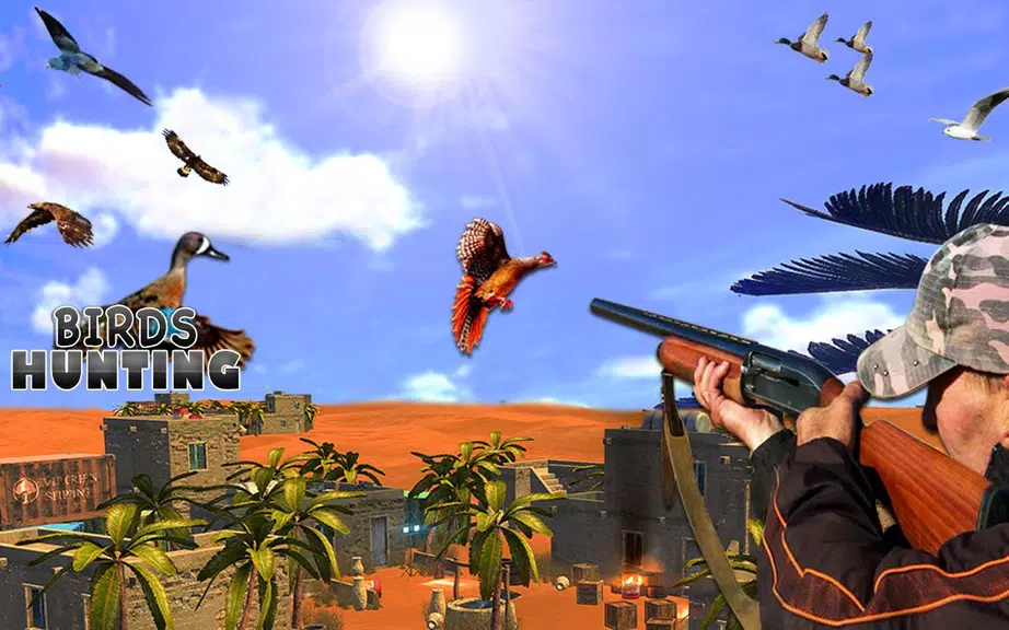 Desert Birds Sniper Shooter 3D应用截图第1张