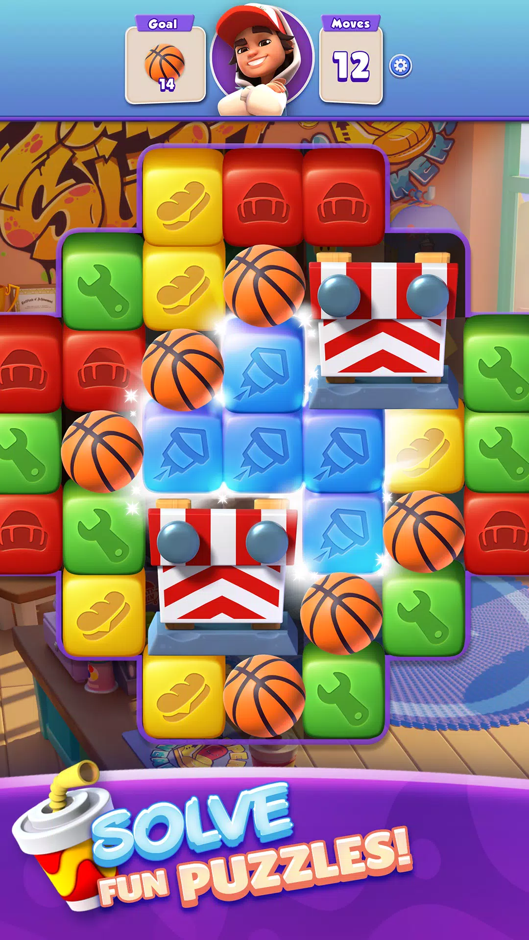 Subway Surfers Blast 螢幕截圖 3
