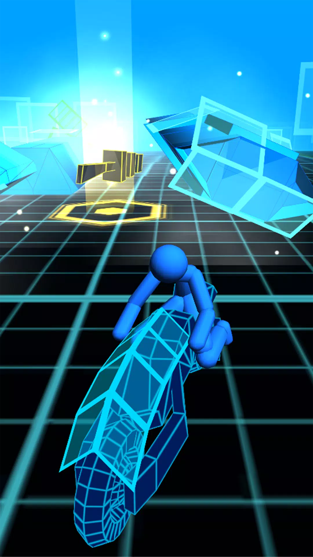 Schermata Stickman Neon Motorcycle Race 3