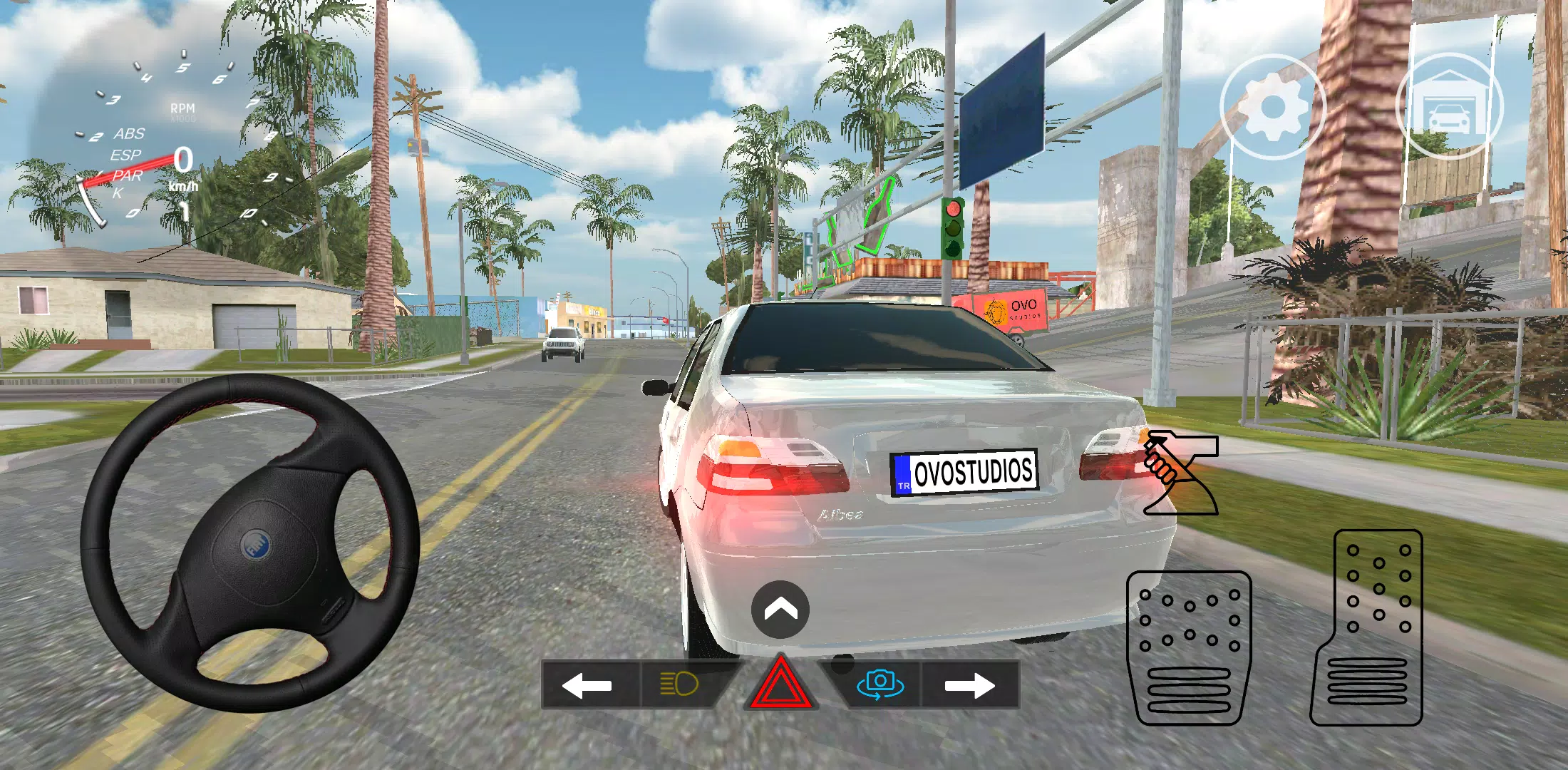 Albea Drift & Park Simulator Captura de tela 0