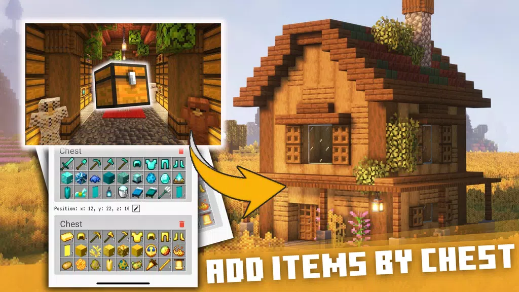 House Builder for Minecraft PE 螢幕截圖 1