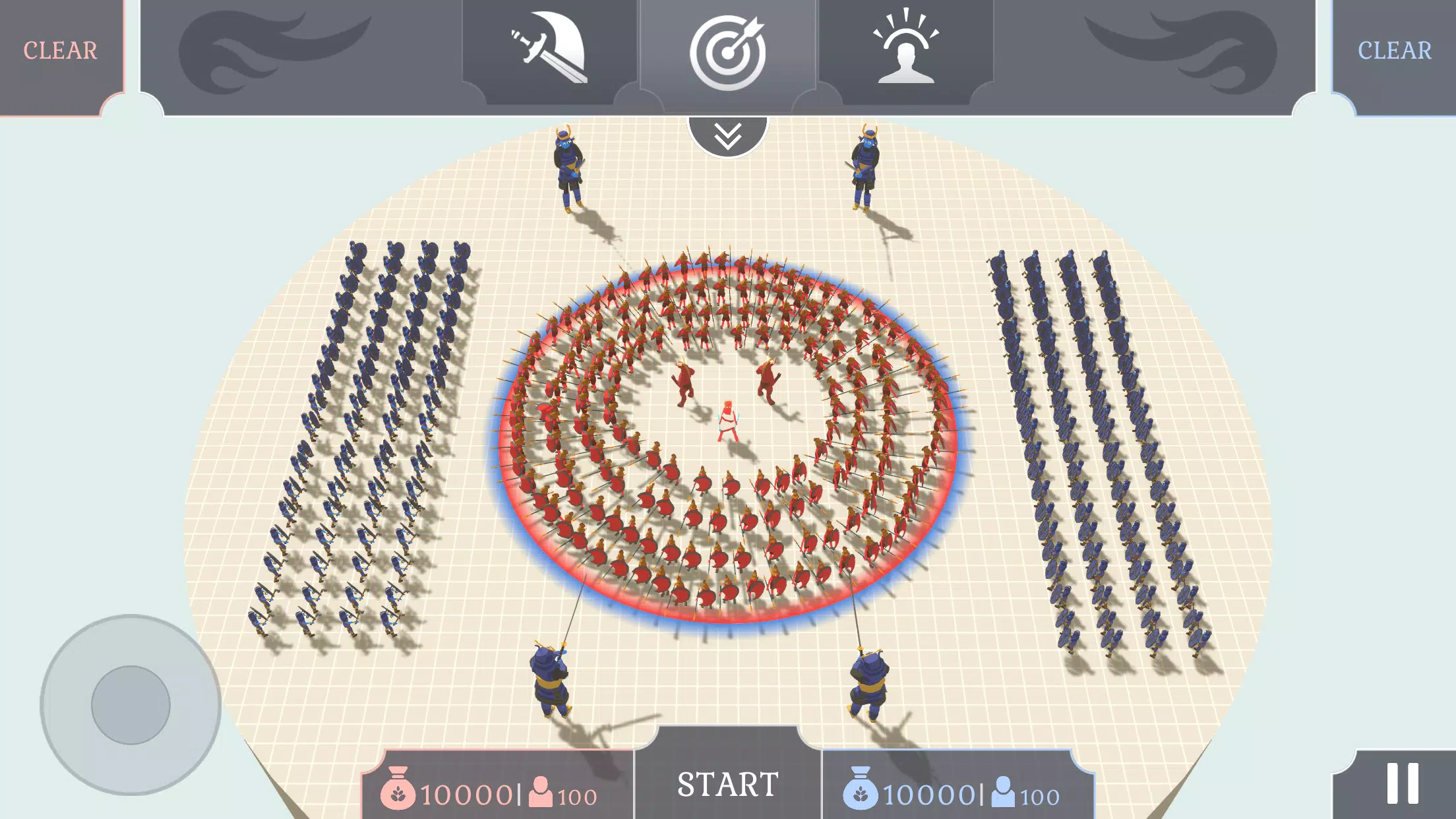 Schermata Fun Battle Simulator 2