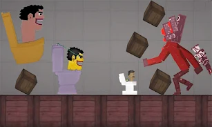 Mod Toilet Skibidi Melon War 螢幕截圖 1