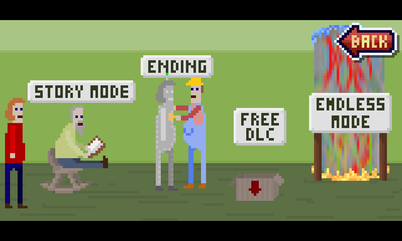 Schermata McPixel Mod 3