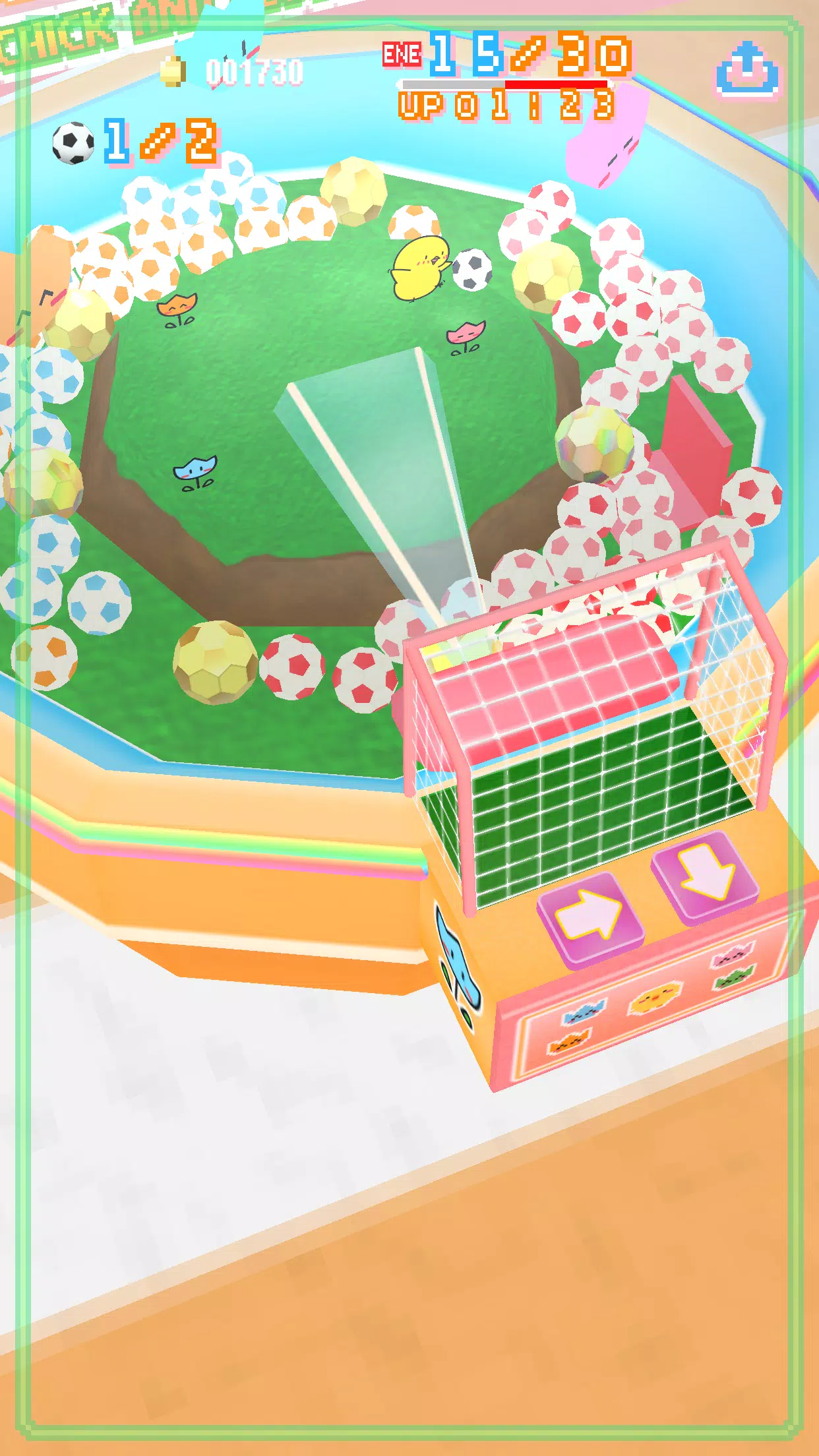 Crane Game - Chick and Flower Tangkapan skrin 1