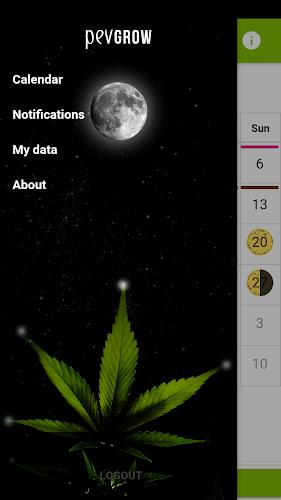 Marijuana Lunar Calendar 螢幕截圖 1