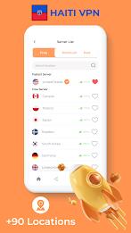 Haiti VPN - Private Proxy ภาพหน้าจอ 2