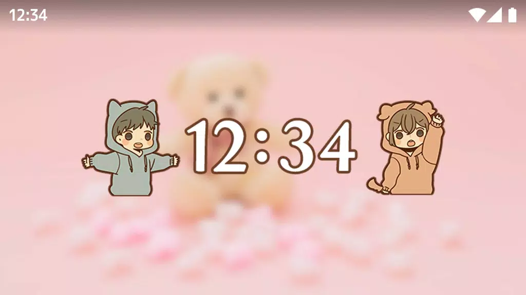 Digital Clock Obediently Tell 스크린샷 2
