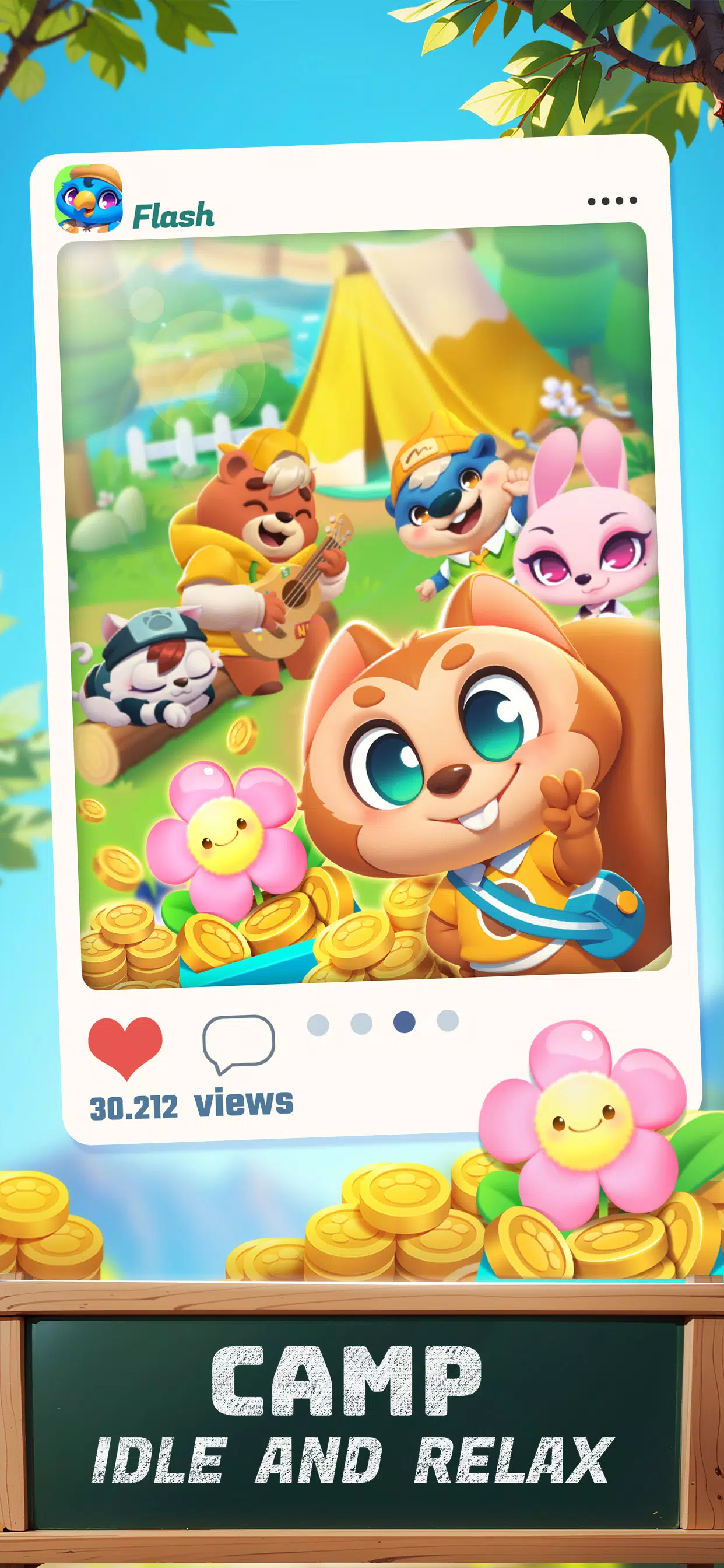 Camp Pop - Bubble Shooter スクリーンショット 1