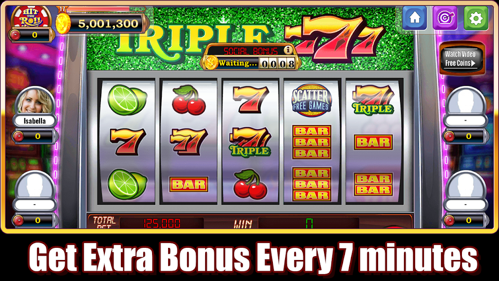 Social Vegas Slots - Real Free Slots 螢幕截圖 1