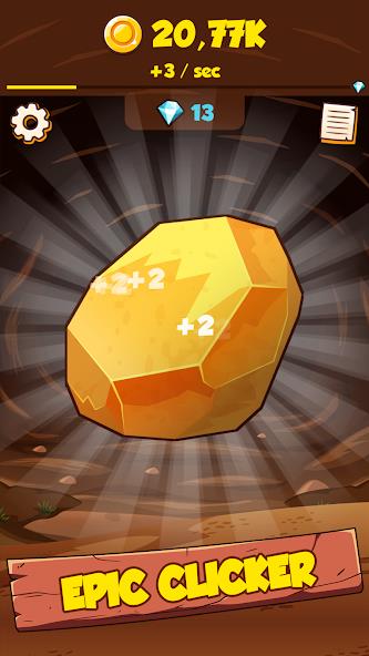 Idle Miner Clicker: Tap Tycoon Mod 螢幕截圖 0
