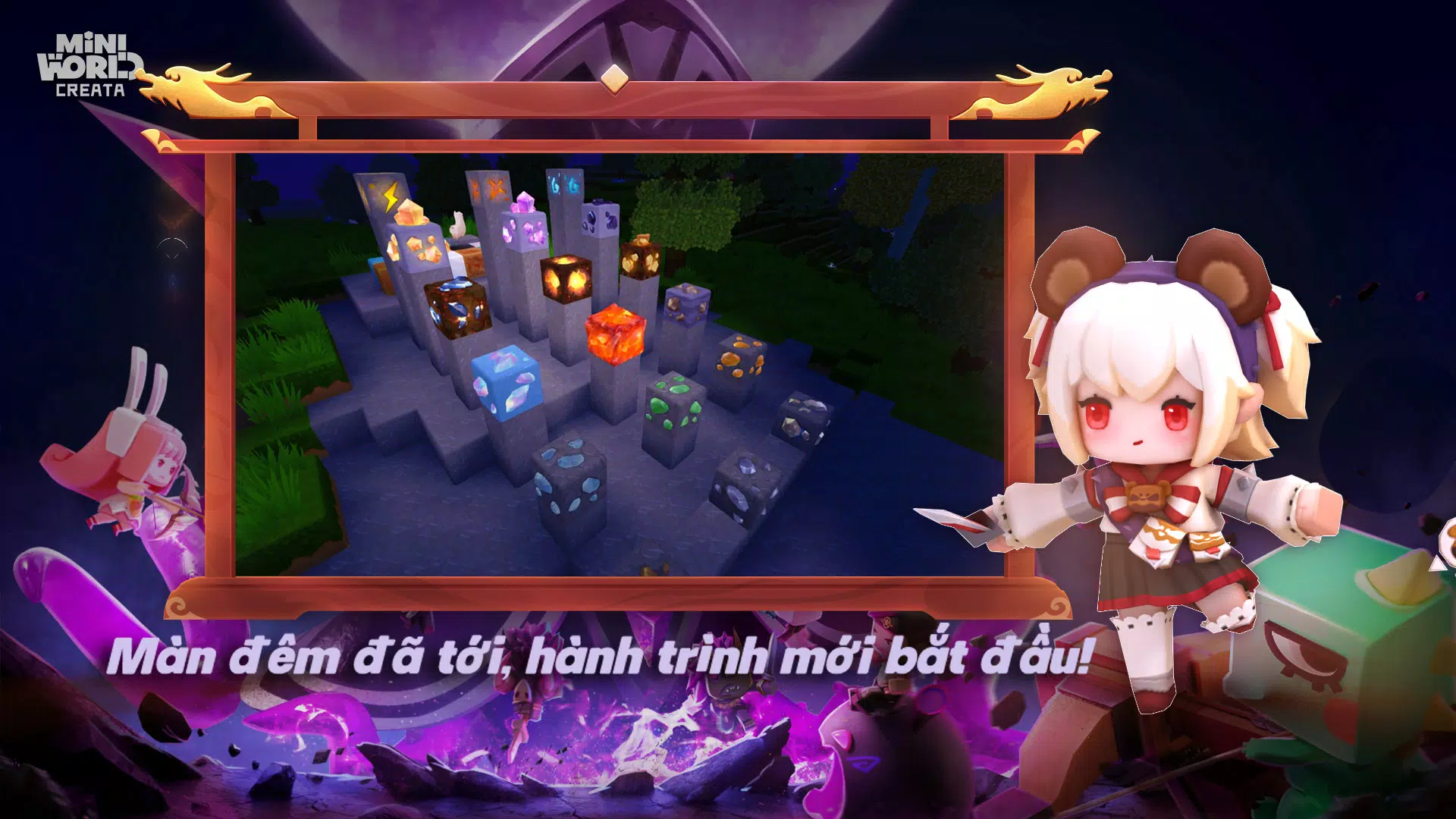 Mini World:CREATA VN 螢幕截圖 3