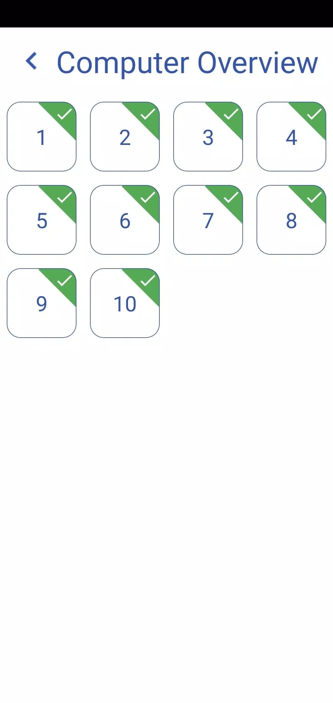 Schermata Quiz - School Level Computer 0