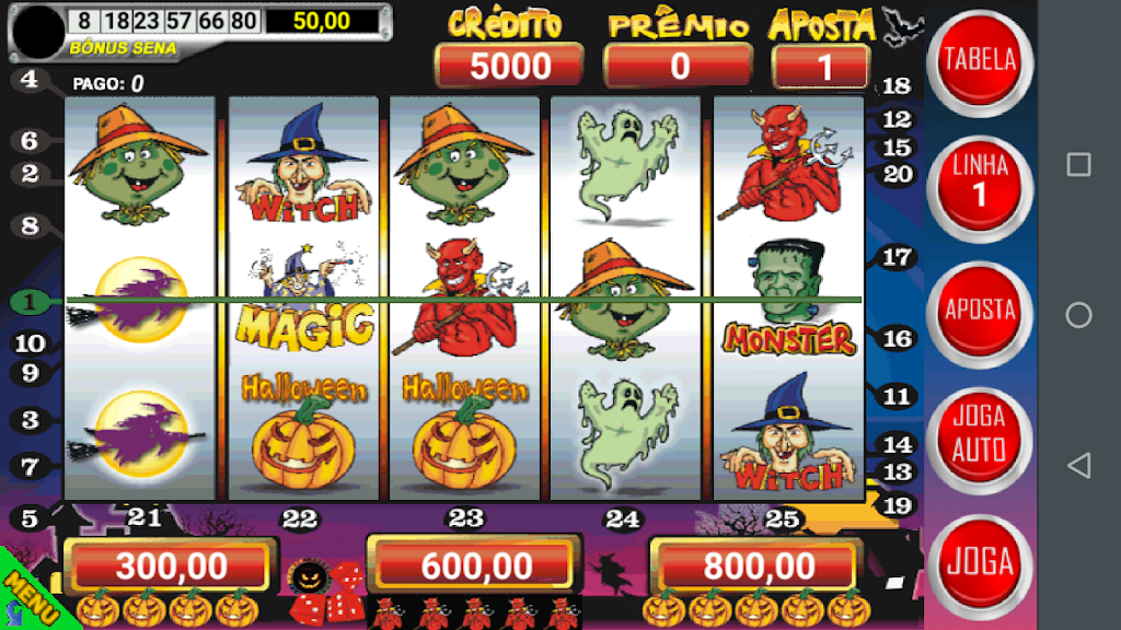 Halloween Slots Caça Níquel 螢幕截圖 0