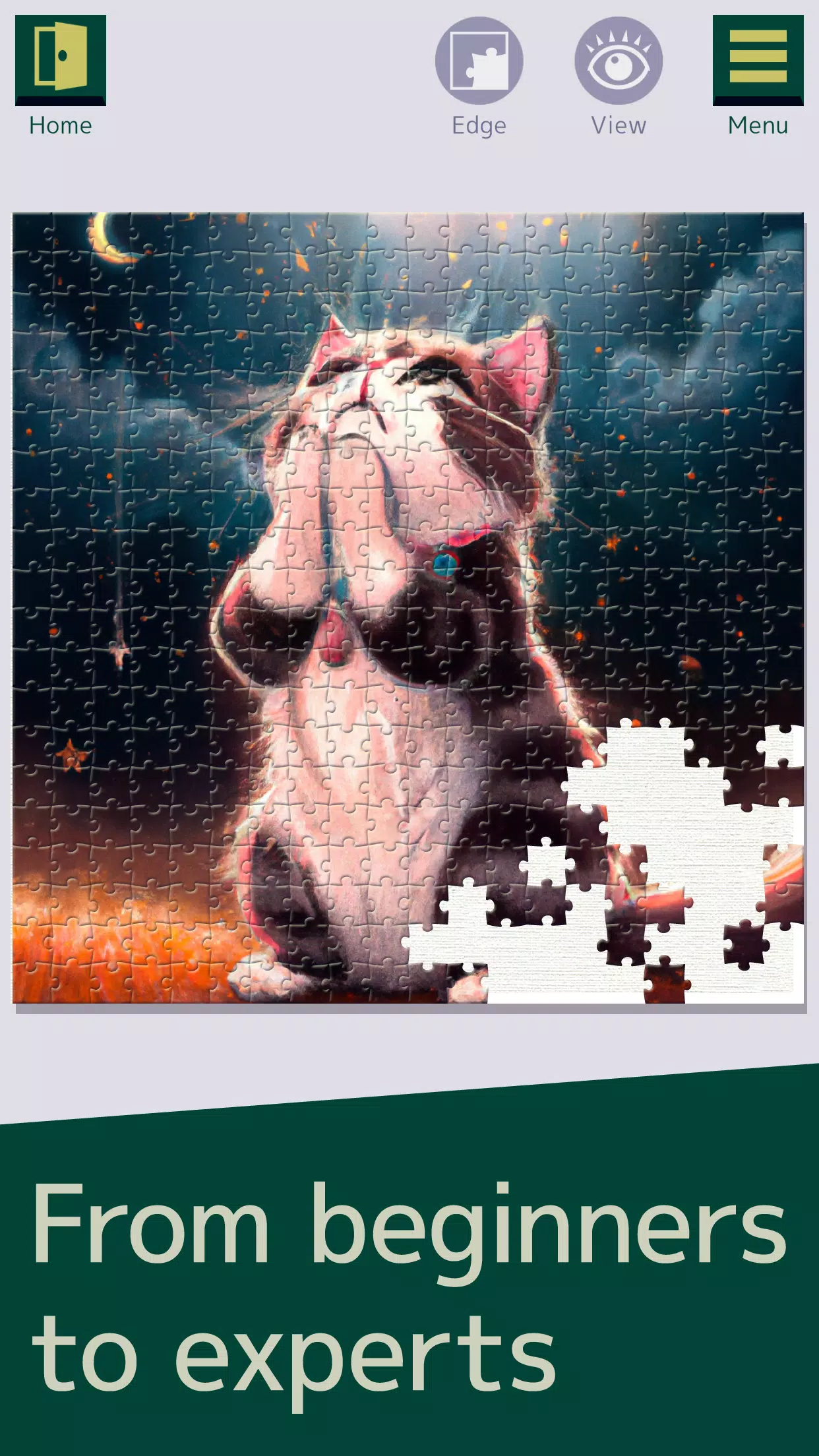 AI Jigsaw Puzzles 螢幕截圖 2
