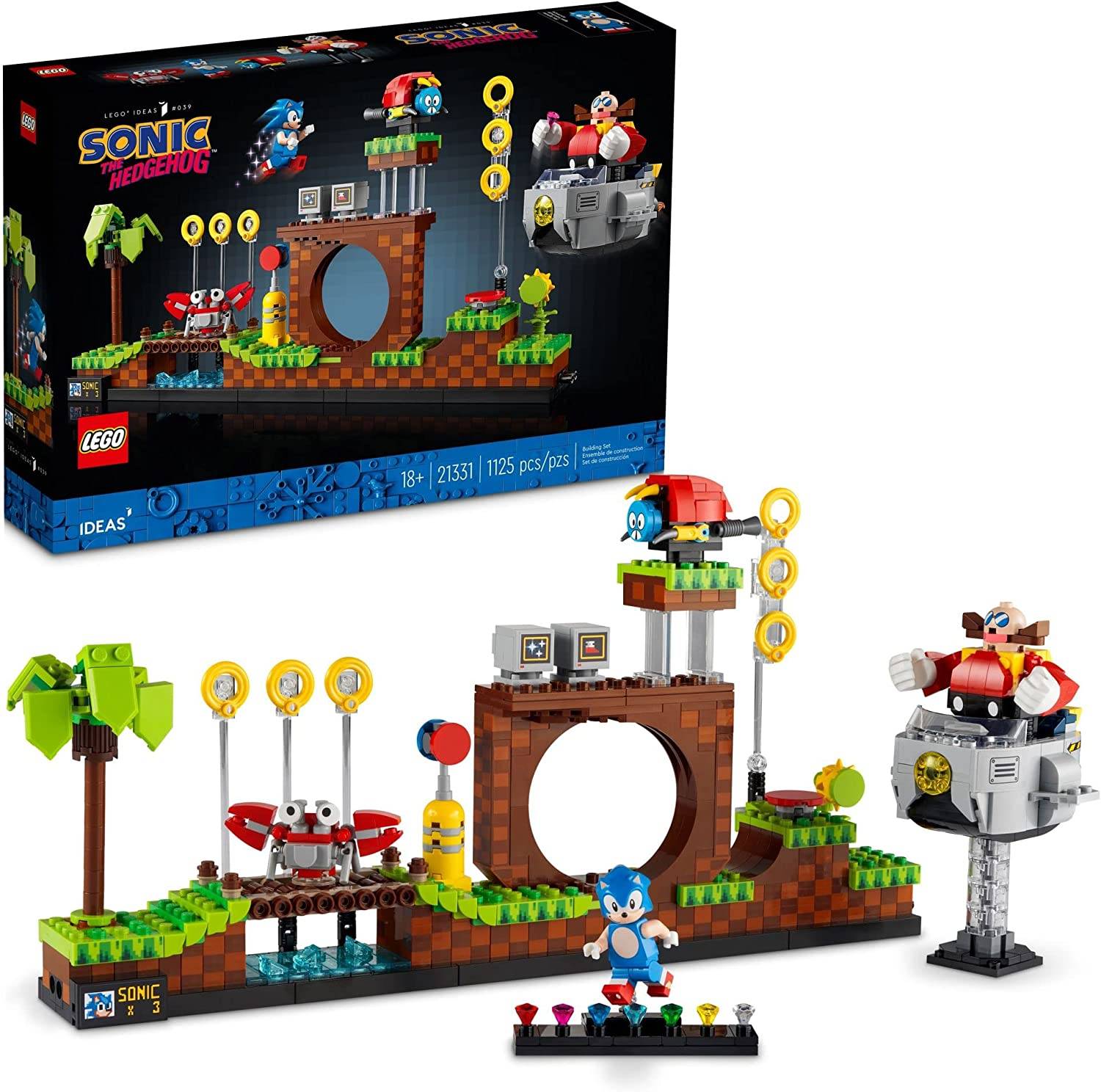 Lego Sonic der Hedgehog Green Hill Zone Lego Set