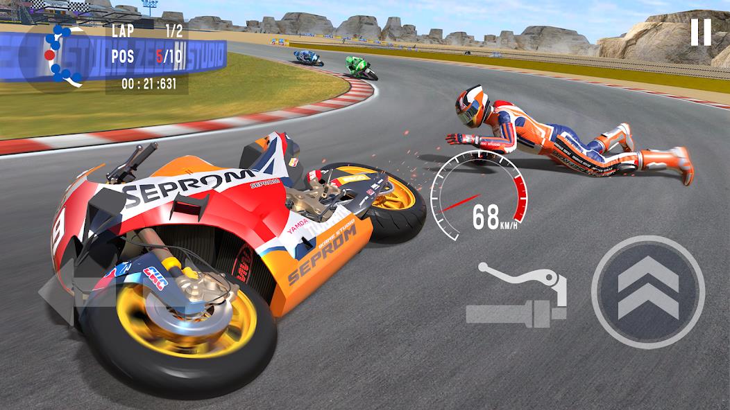 Moto Rider, Bike Racing Game Mod 螢幕截圖 0