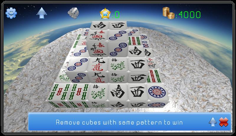 Mahjong 3D Cube Solitaire应用截图第0张