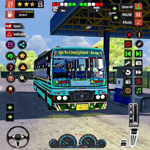 Real Bus Simulator Bus Game 3D Captura de pantalla 0