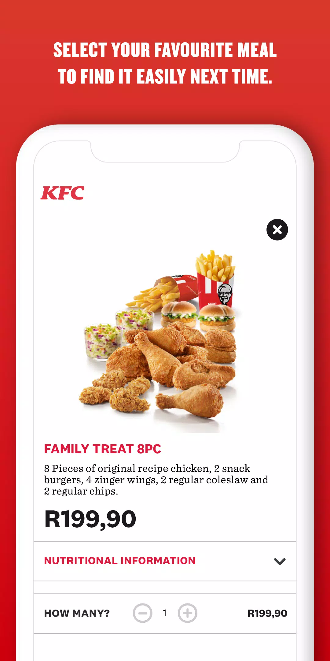 KFC South Africa应用截图第3张
