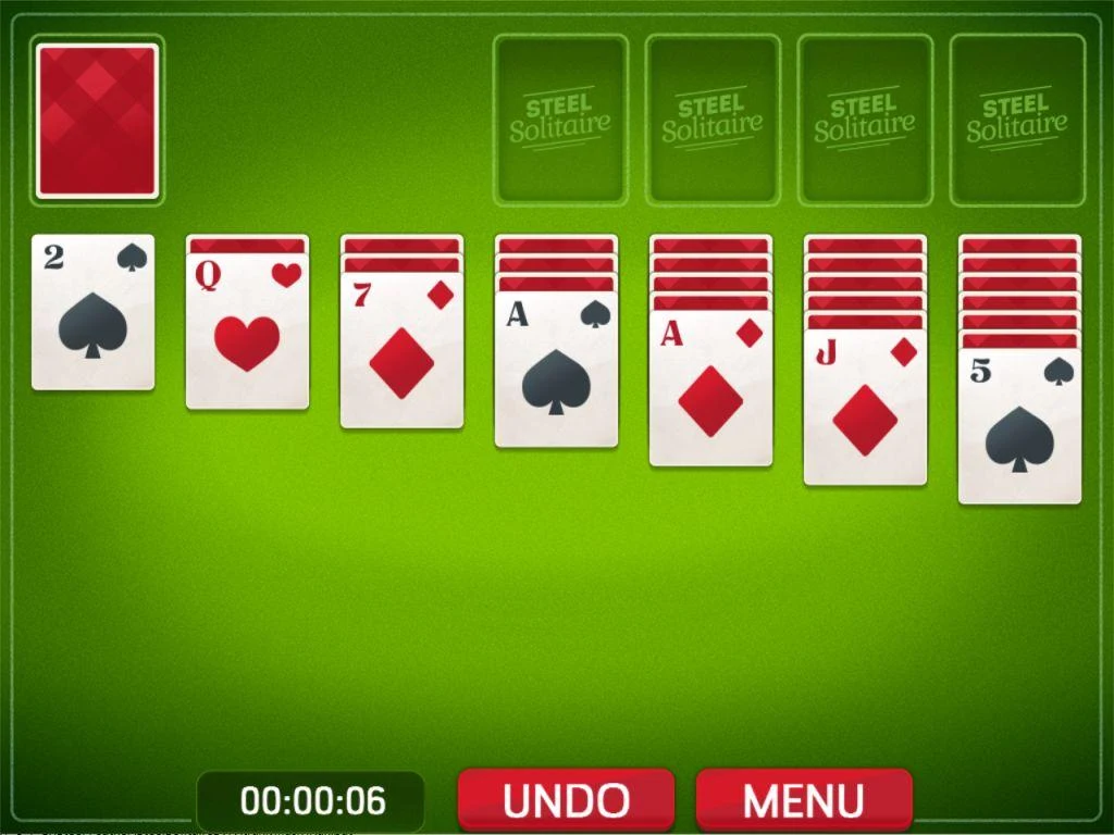 Steel Solitaire 스크린샷 1