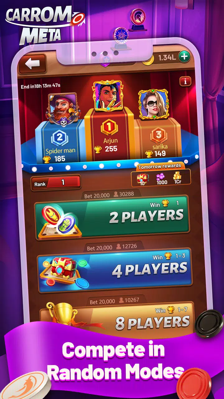 Carrom Meta 螢幕截圖 3