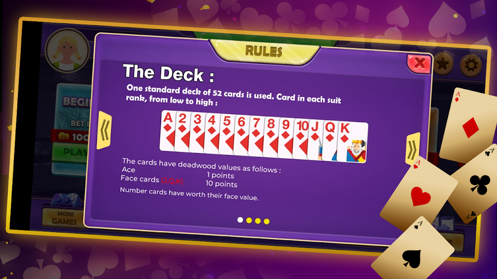 Gin Rummy Multiplayer Earn BTC 螢幕截圖 3