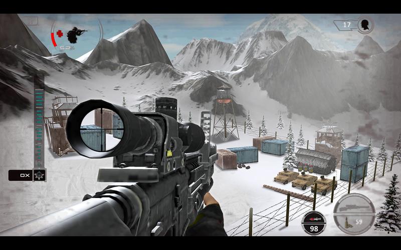 Mountain Sniper Shooting: FPS ဖန်သားပြင်ဓာတ်ပုံ 1