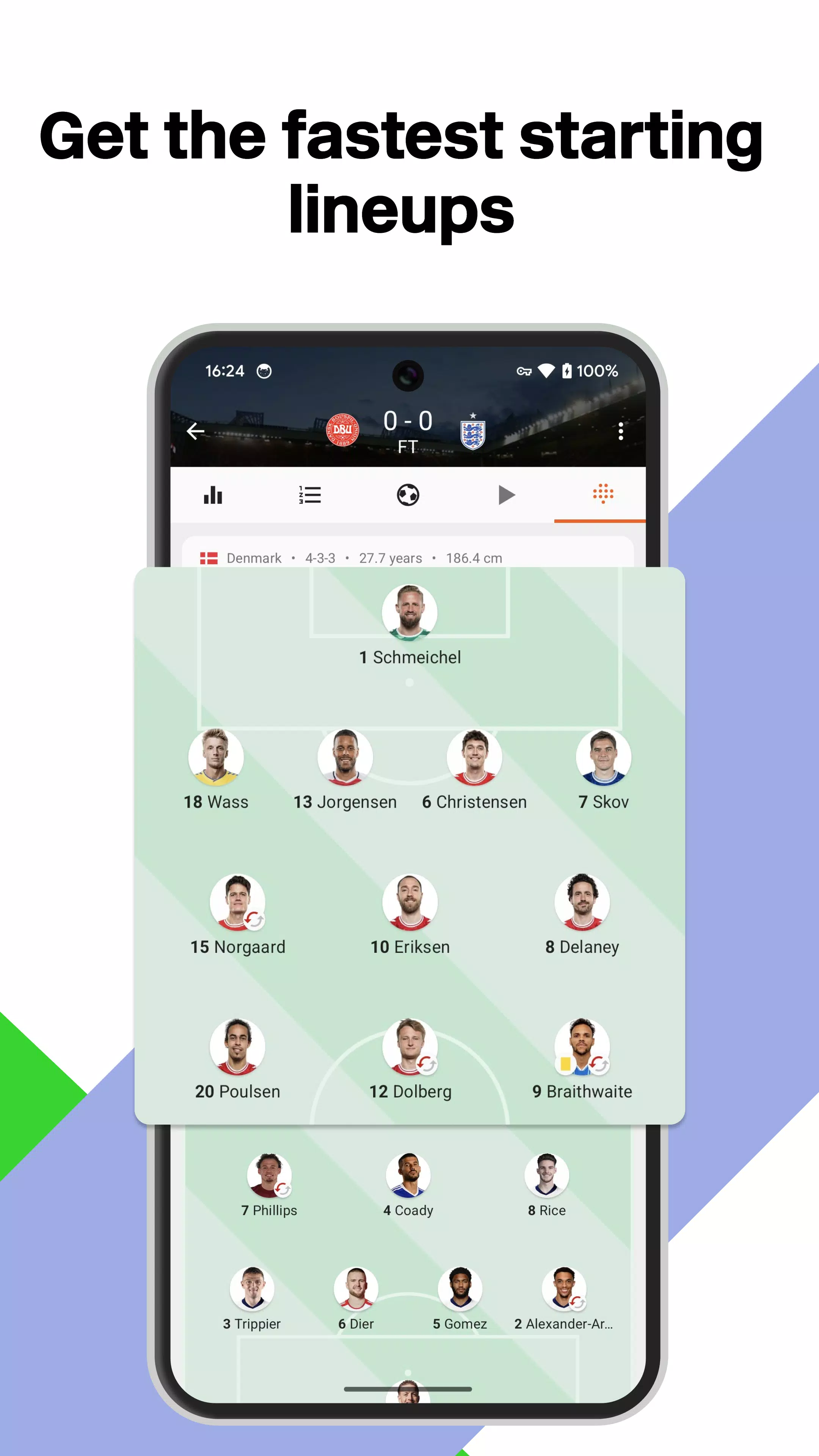 Forza Football - 足球賽即時比分 螢幕截圖 1