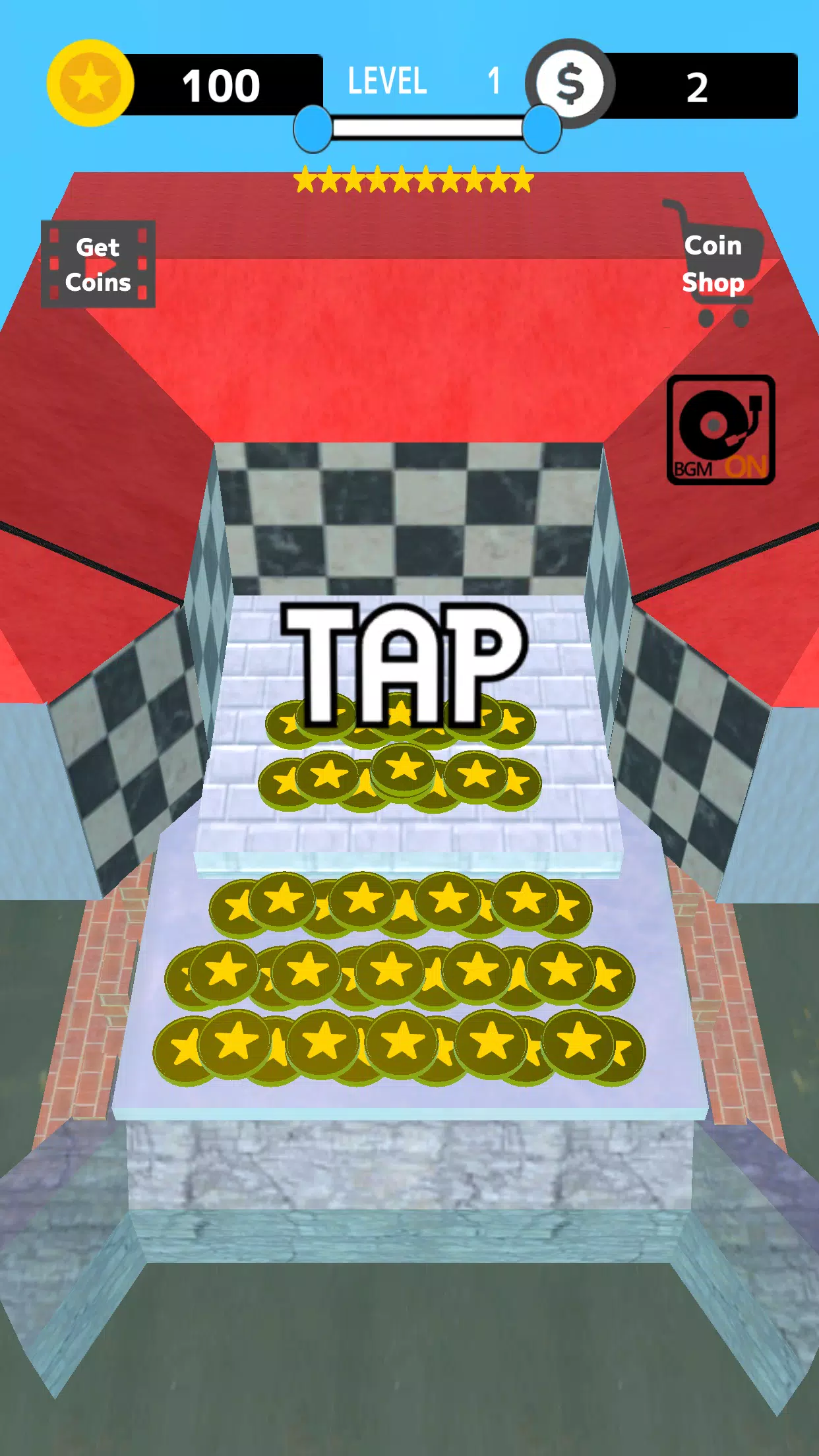 Simple Coin Pusher ภาพหน้าจอ 1