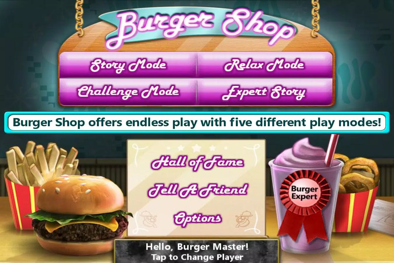 Burger Shop 螢幕截圖 1