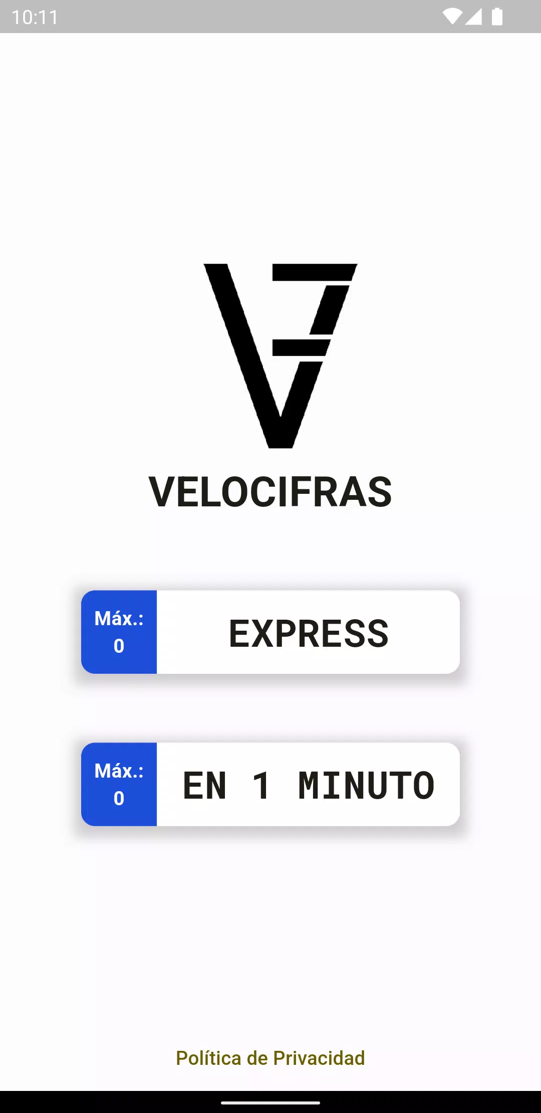 Velocifras - Juego Matrículas 스크린샷 0