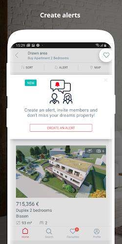 atHome Luxembourg Real Estate 螢幕截圖 3