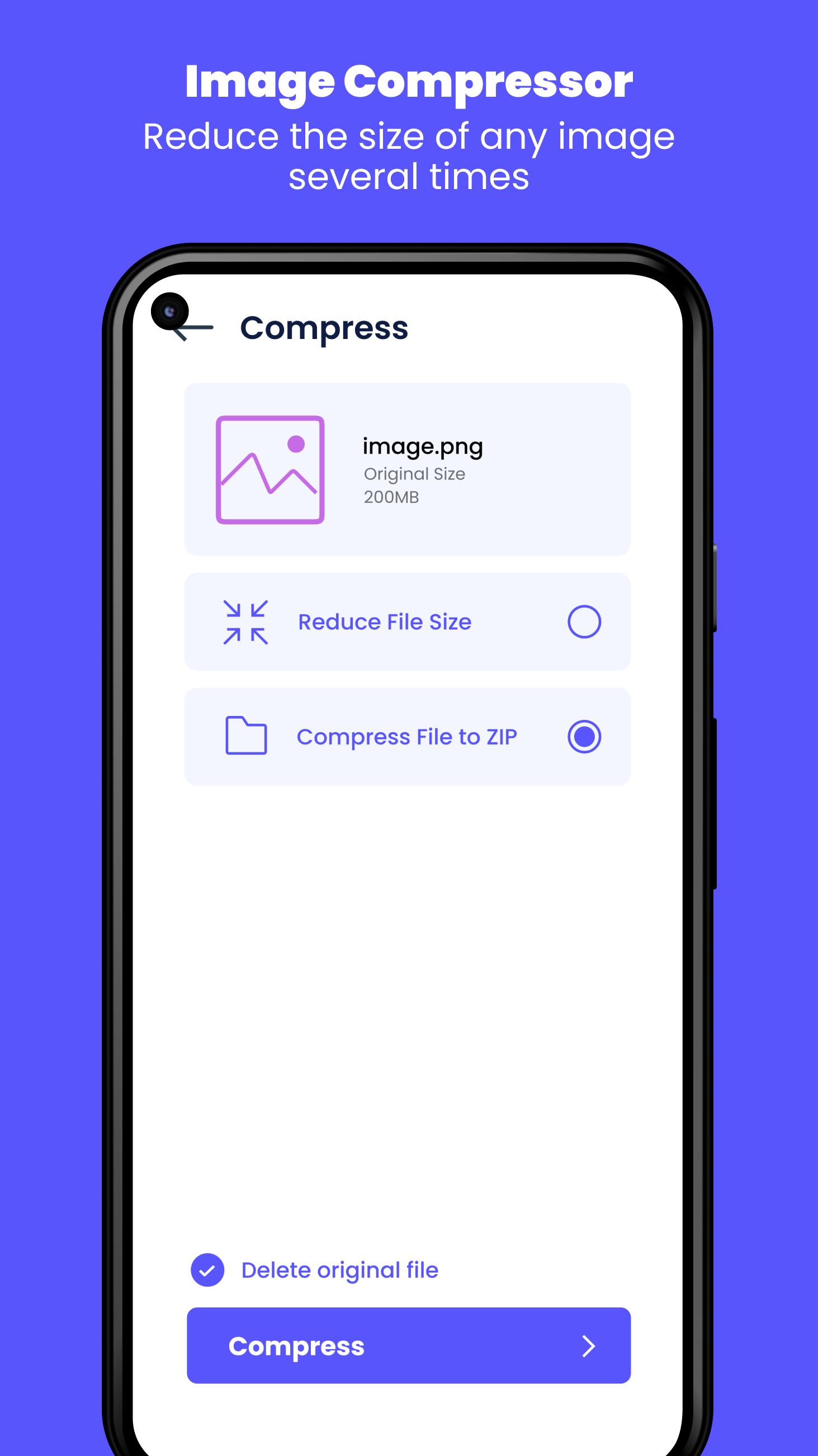 File Compressor: Compress File 螢幕截圖 3