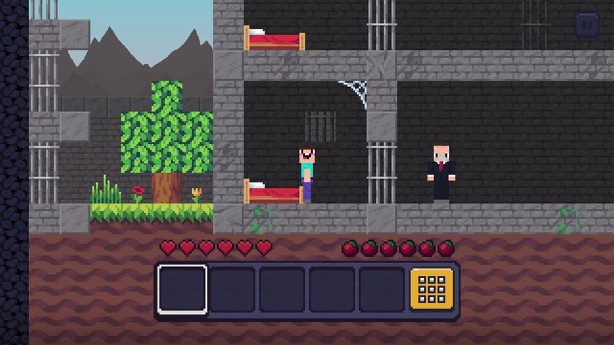 Noob Miner: Escape from prison ภาพหน้าจอ 0