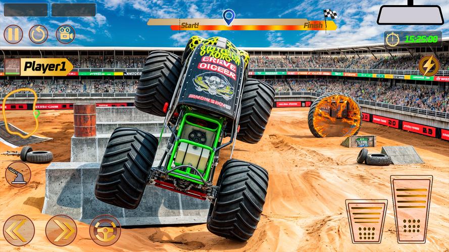 Monster Truck: Derby Games 螢幕截圖 0