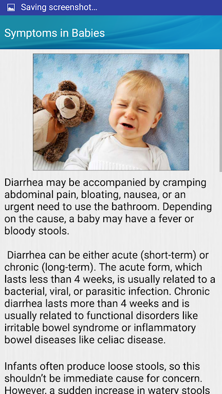 Diarrhea and Dehydration Help স্ক্রিনশট 2