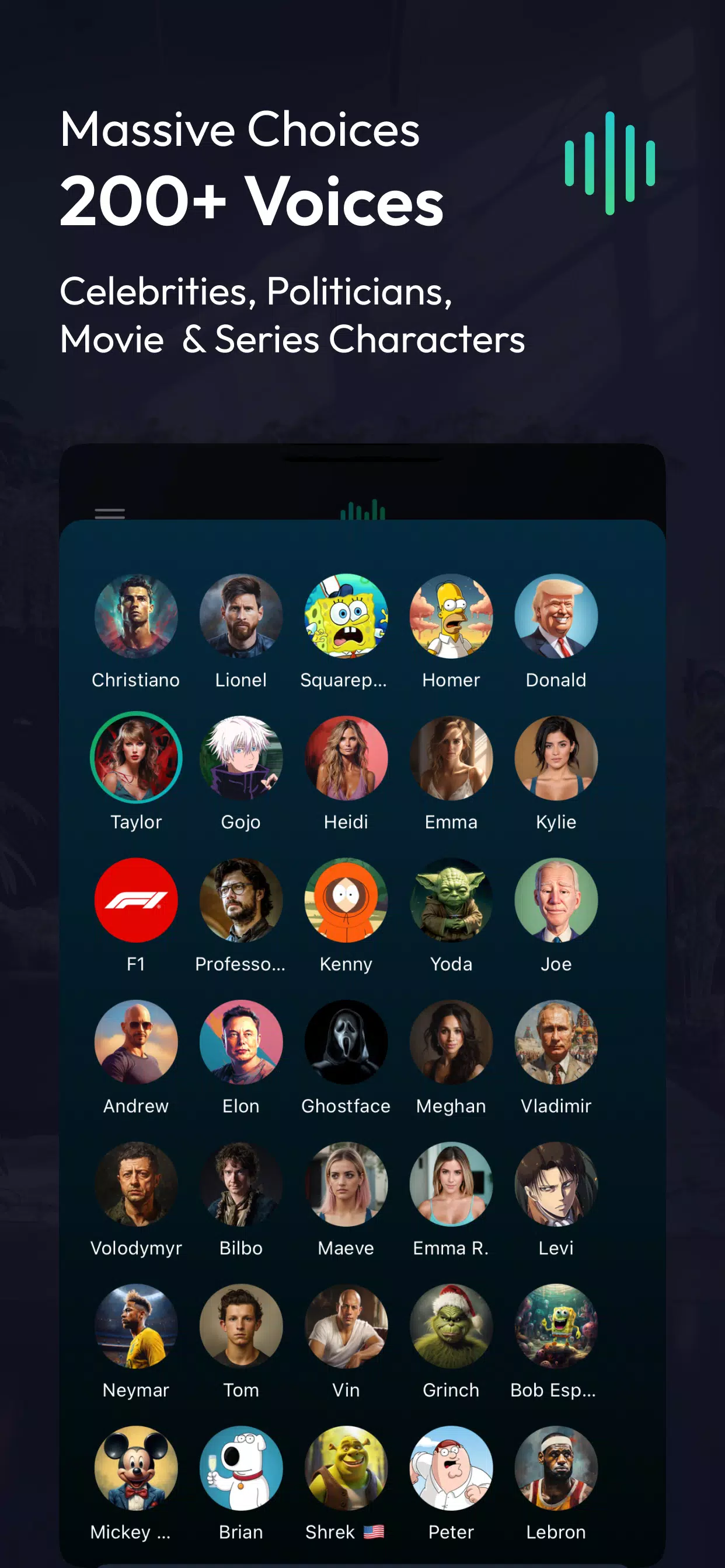 Voices AI Zrzut ekranu 2