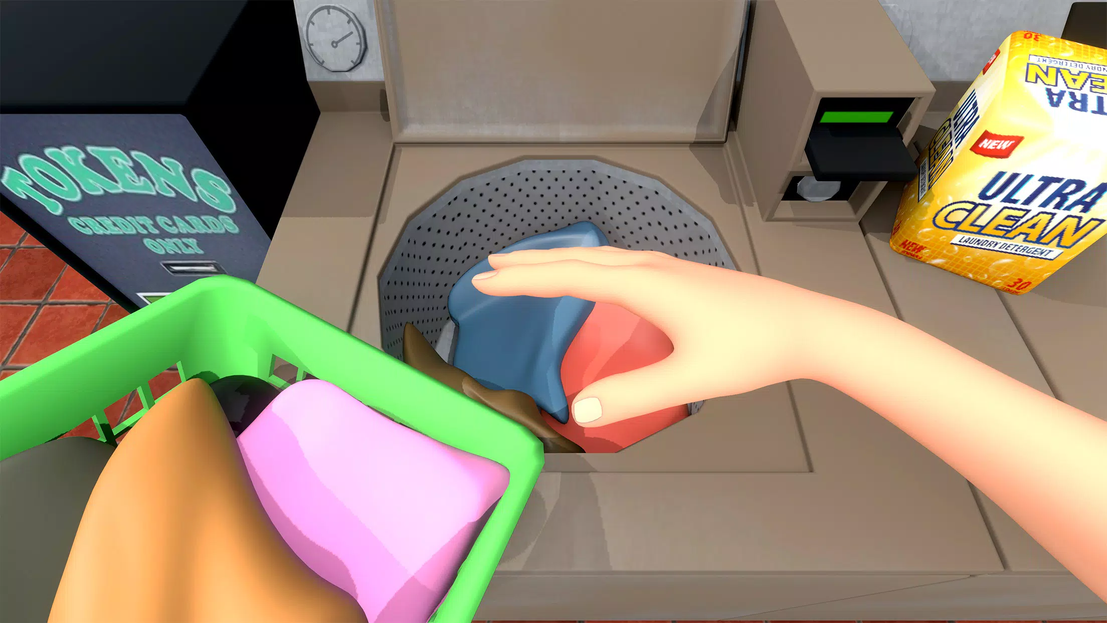Laundry Shop Manager Game ภาพหน้าจอ 0