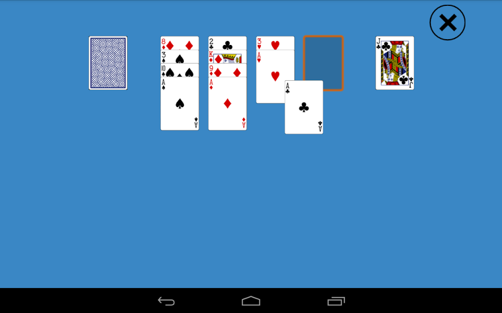 Schermata Classic Aces Up Solitaire 2