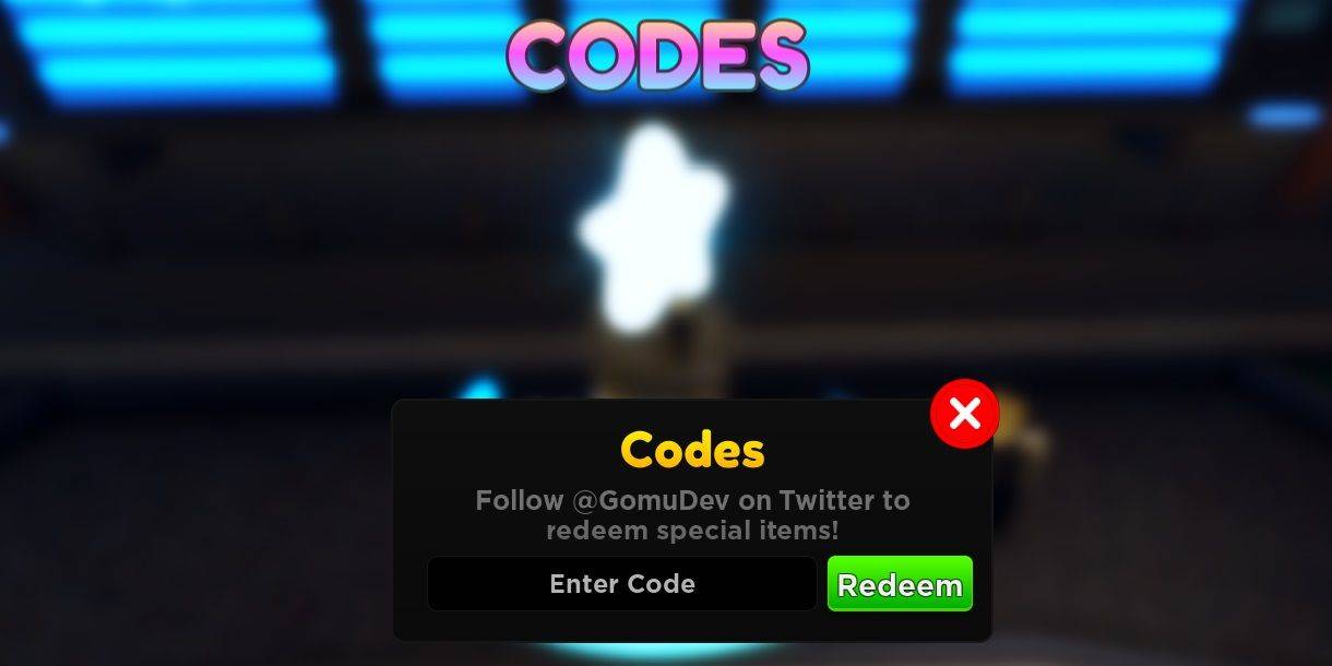 Code Redemption Interface