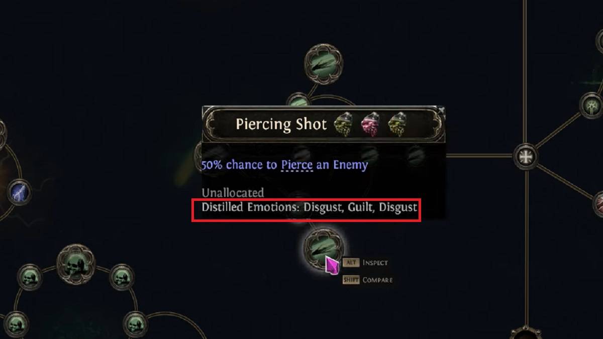 Pfad des Exils 2 Salbenanforderungen