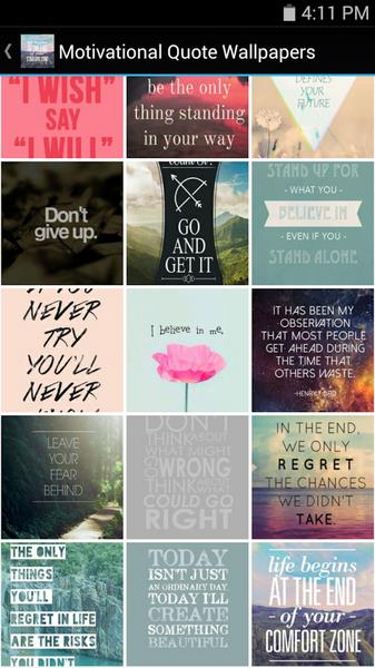 Motivational Quote Wallpapers 螢幕截圖 1