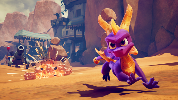 Crash Bandicoot 5 原计划加入斯派罗